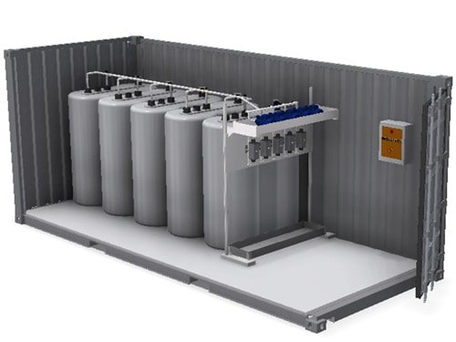 Zusatzmittelcontainer